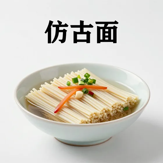 仿古面