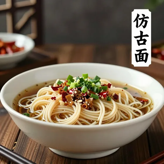 仿古面