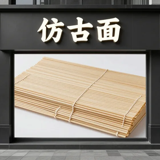 仿古面