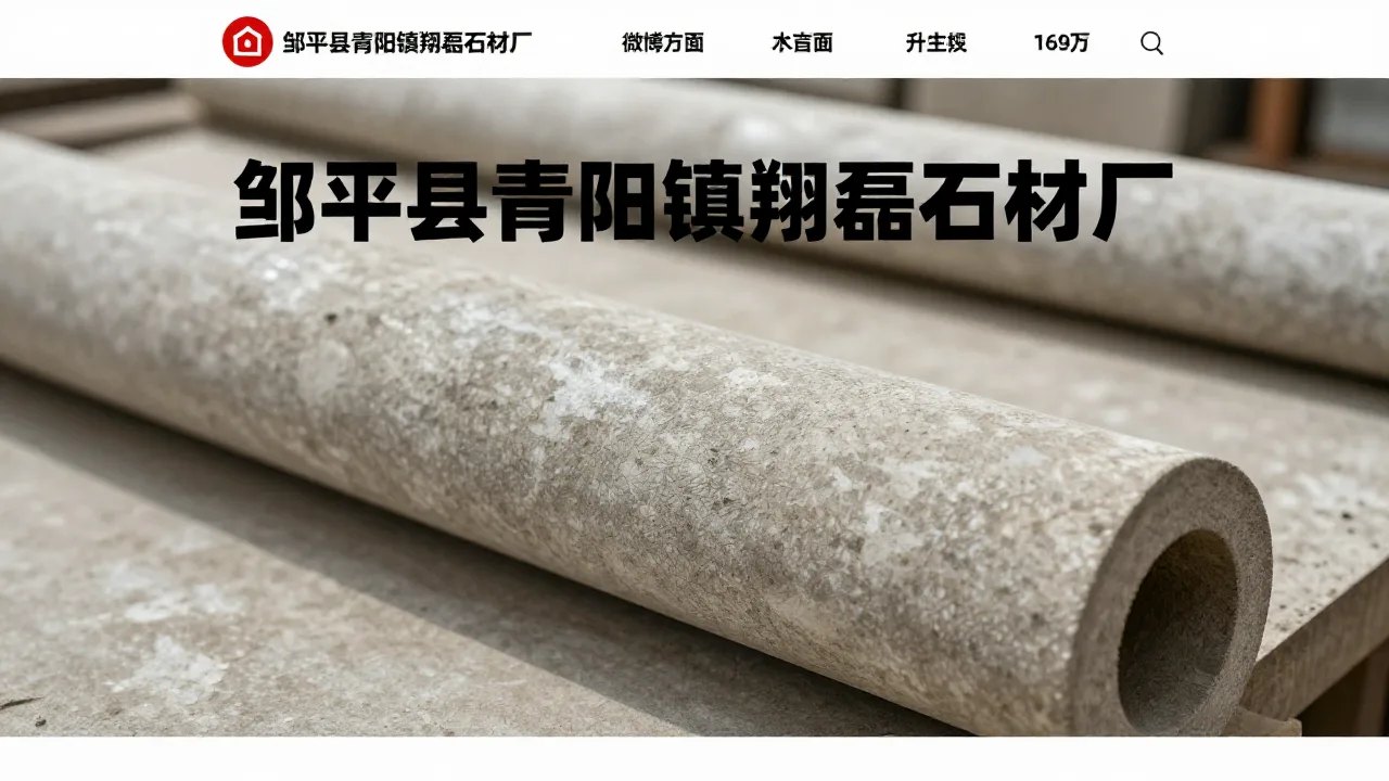 邹平县青阳镇翔磊石材厂仿古面技术解读